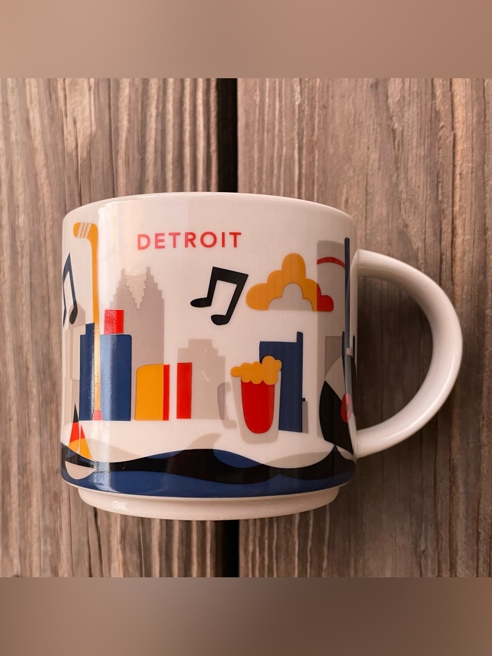 Starbucks- DETROIT - You Are Here mug